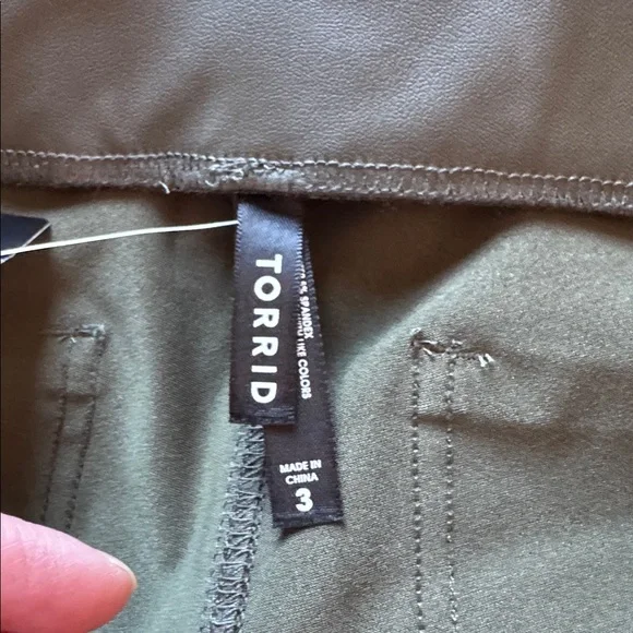 Torrid faux leather leggings - Picture 8 of 13